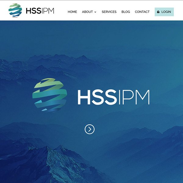 hssipm website design